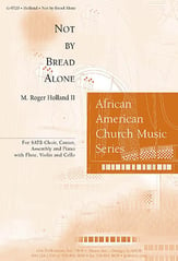 Not by Bread Alone SATB choral sheet music cover